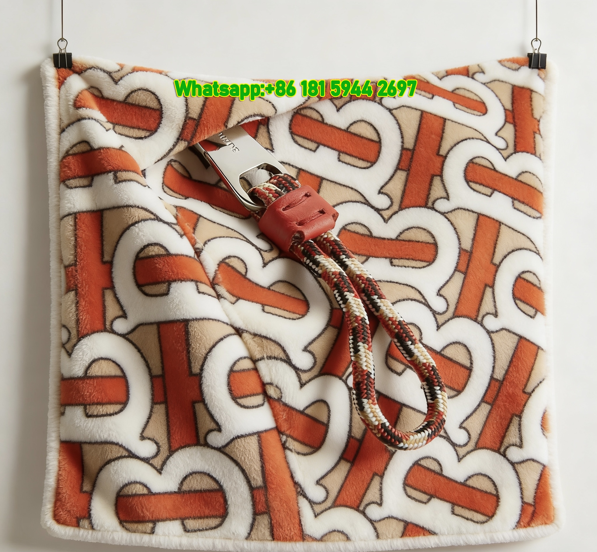 Burberry Flannel Fleece Sofa Throw Blanket B250
